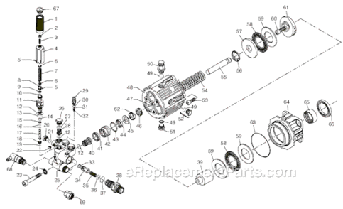 Page A Diagram and Parts List for PM244600SJ  Campbell Hausfeld Pressure Washer